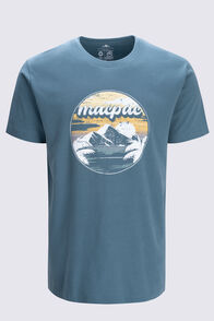 Macpac Men's Circle Swim T-Shirt, Hydro, hi-res