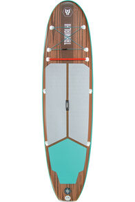 Tahwalhi Whitehaven Sands Inflatable Stand-Up Paddle Board 10ft 6in, Wood/Turquoise, hi-res