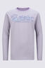 Macpac Kids&rsquo; Explorer Long-Sleeve T-Shirt, Thistle, hi-res