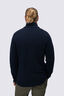 Macpac Men&rsquo;s Seaforth 1/4 Zip, Baritone Blue Marle, hi-res