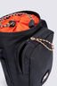 Macpac Wilderness Bottle Bag V2, Black/Orange, hi-res
