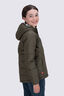 Macpac Kids' Pulsar Alpha Hooded Insulated Jacket, Grape Leaf/Green Camo Print, hi-res