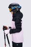 Macpac Kids' Spree Snow Jacket, Black/Corsage, hi-res