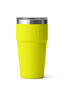 YETI® Rambler® Stackable Cup — 20 oz, Firefly Yellow, hi-res