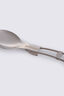 Macpac Stainless Steel Spork, Silver Black, hi-res