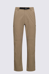 Macpac Men's Rockover Convertible Pants, Lead Grey, hi-res