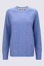 Macpac Women&rsquo;s 280 Merino Long Sleeve Crew, Persian Jewel Marle, hi-res