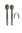 Sea to Summit Frontier Ultralight Cutlery Set &mdash; 2 Piece, Anodised Grey, hi-res