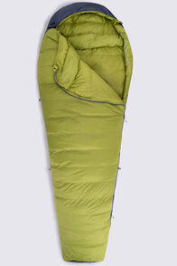 Macpac Women's Dusk 750 Down Sleeping Bag (-4&deg;C), Woodbine/Ombre Blue, hi-res