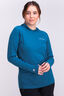Macpac Women's Trail Long Sleeve Hooded Top, Ink Blue, hi-res