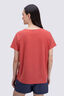 Macpac Women's Eva T-Shirt, Cranberry, hi-res