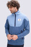 Macpac Men's Originals Vintage Fleece Pullover, Coronet Blue/Dark Denim, hi-res