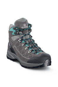 Scarpa Women's Kailash Trek GTX Hiking Boots, Titanium/Smoke/Lagoon, hi-res