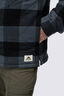 Macpac Men's Alma Fleece Lined Shirt, Turbulence Check, hi-res