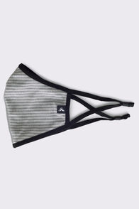 Macpac Merino Community Mask — Single Unit, Grey Stripe, hi-res