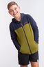 Macpac Kids' Tui Fleece Jacket, Navy/Avocado, hi-res
