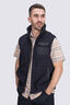 Macpac Men's Hawea Fleece Vest, Black/Black, hi-res