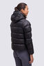 Macpac Women's Orbit Hooded Down Jacket, Black, hi-res