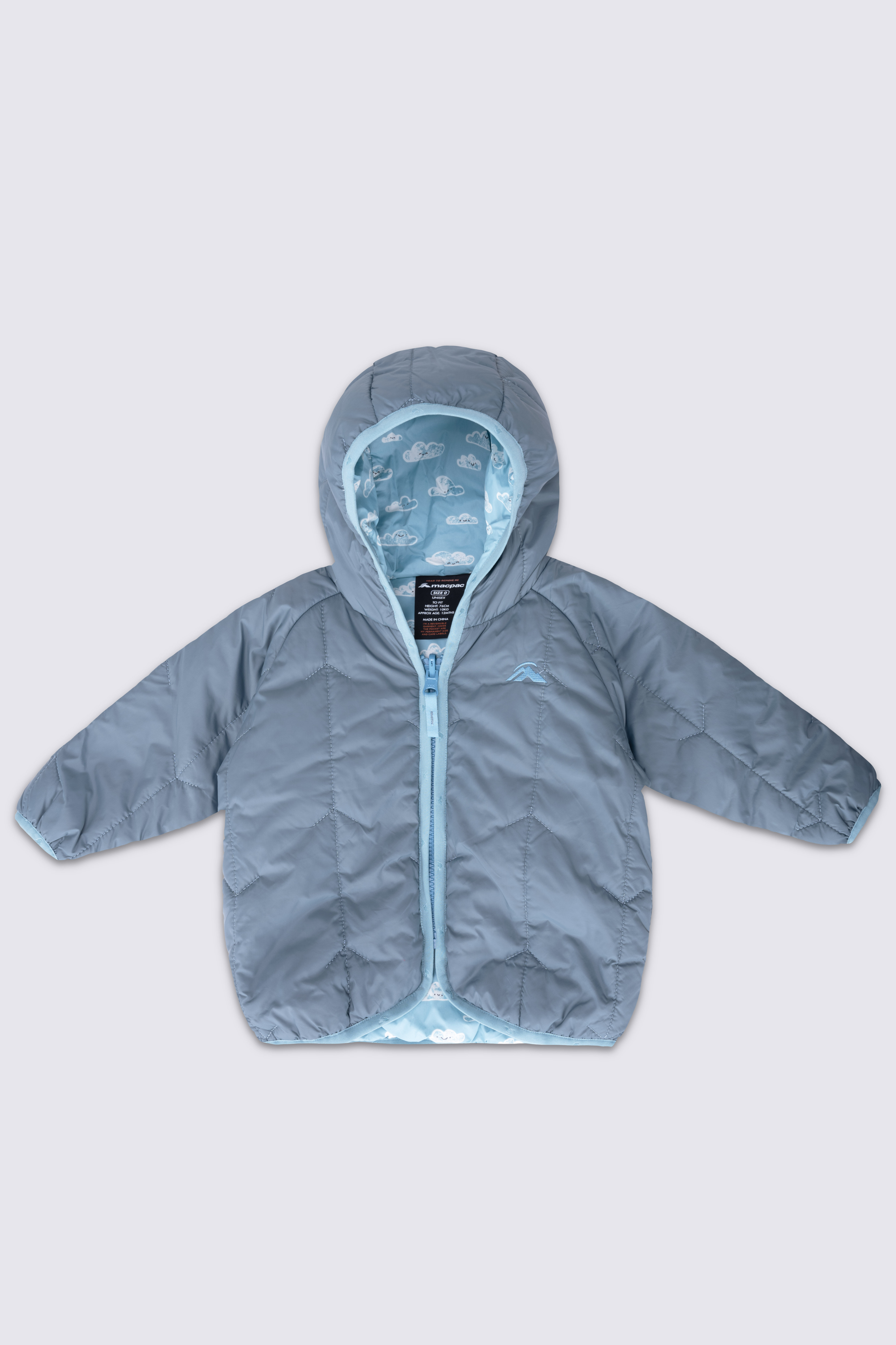 Baby puffer jacket top