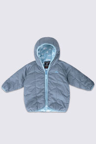 Macpac Baby Pulsar Hooded Insulated Jacket, Stormy Weather, hi-res