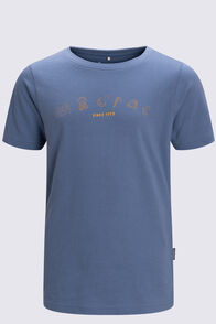 Macpac Kids' Base Camp T-Shirt, Copen Blue, hi-res