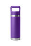 YETI&reg; Rambler&reg; Bottle with Straw Cap &mdash; 18 oz, Pace Purple, hi-res