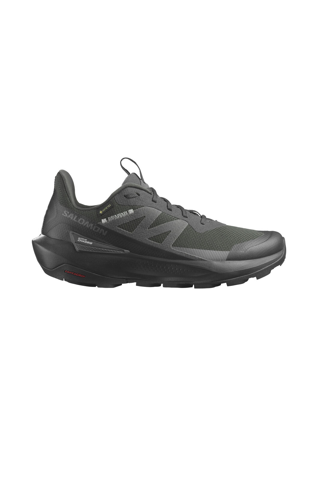Salomon Men's Elixir Activ GTX Hiking Shoes, Phantom/Black/Magnet, hi-res