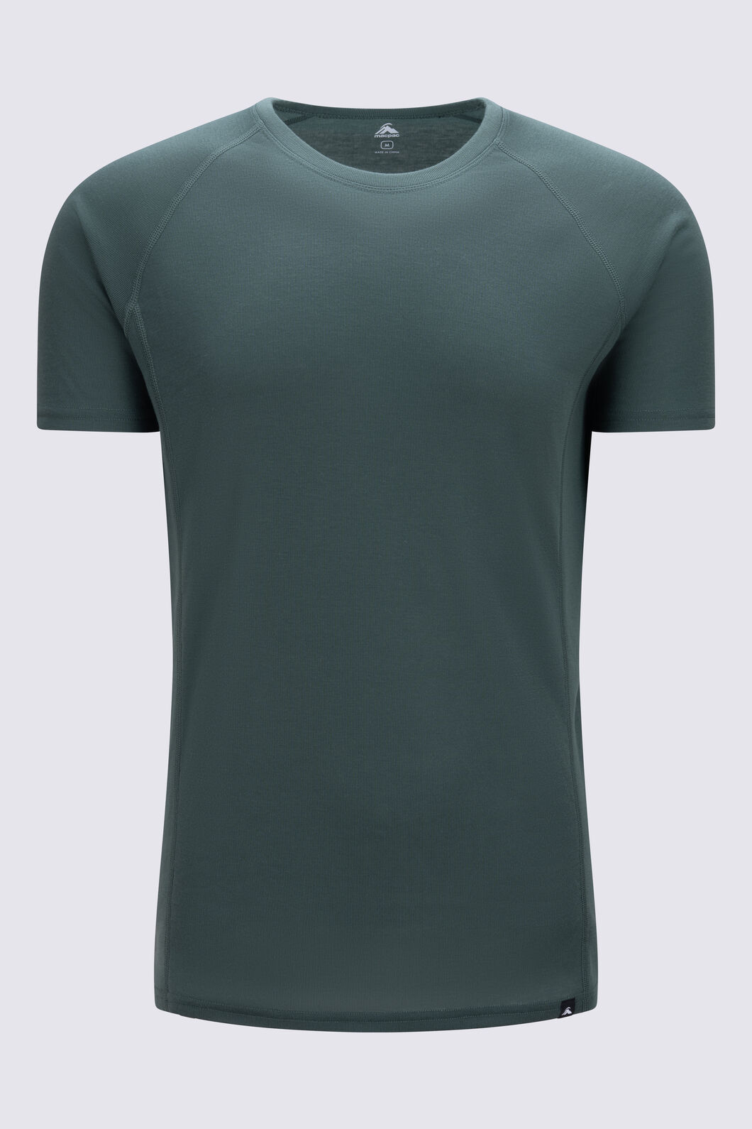 Macpac Men's Geothermal Short Sleeve Top, Garden Topiary, hi-res