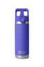 YETI® Rambler® Bottle with Straw Cap — 18 oz, Ultramarine Violet, hi-res