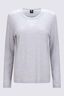 Macpac Women&rsquo;s Orton Merino Blend Long-Sleeve T-Shirt, Cosmic Sky Marle, hi-res