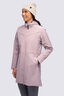 Macpac Women's Strato Long Raincoat, Sphinx, hi-res