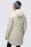Macpac Women's Uber Light Hooded Down Coat ♺, French Oak, hi-res