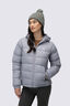 Macpac Women's Halo Hooded Down Jacket ♺, Minimal Grey, hi-res