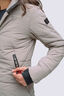 Macpac Women's Odyssey Hooded Insulated Coat, Shale, hi-res