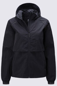 Macpac Women's Balfour Windbreaker, Black, hi-res