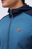 Macpac Men's Craigieburn Hooded Merino Blend Jacket, Baritone Blue/Ensign Blue, hi-res