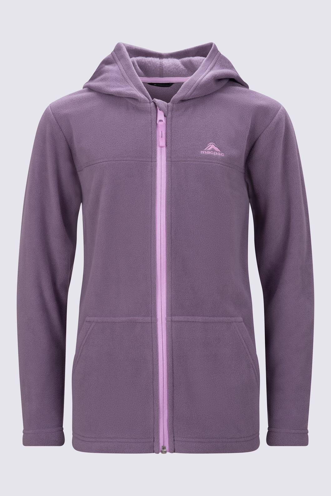 Macpac Kids' Ruru Fleece Jacket, Arctic Dusk, hi-res