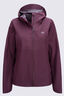Macpac Women's Trail Rain Jacket, Fig, hi-res