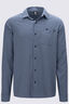 Macpac Men's Vista Long Sleeve Shirt, Dark Slate, hi-res