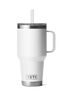 YETI&reg; Rambler&reg; Mug with Straw Cap &mdash; 35 oz, White, hi-res