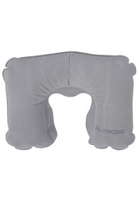 Macpac Inflatable Travel Pillow, Charcoal, hi-res