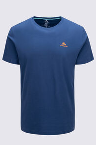 Macpac Men's Paparoa NP Fairtrade Organic Cotton T-Shirt, Insignia Blue, hi-res
