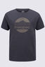Macpac Kids' Retro Fairtrade Organic Cotton T-Shirt, Asphalt, hi-res