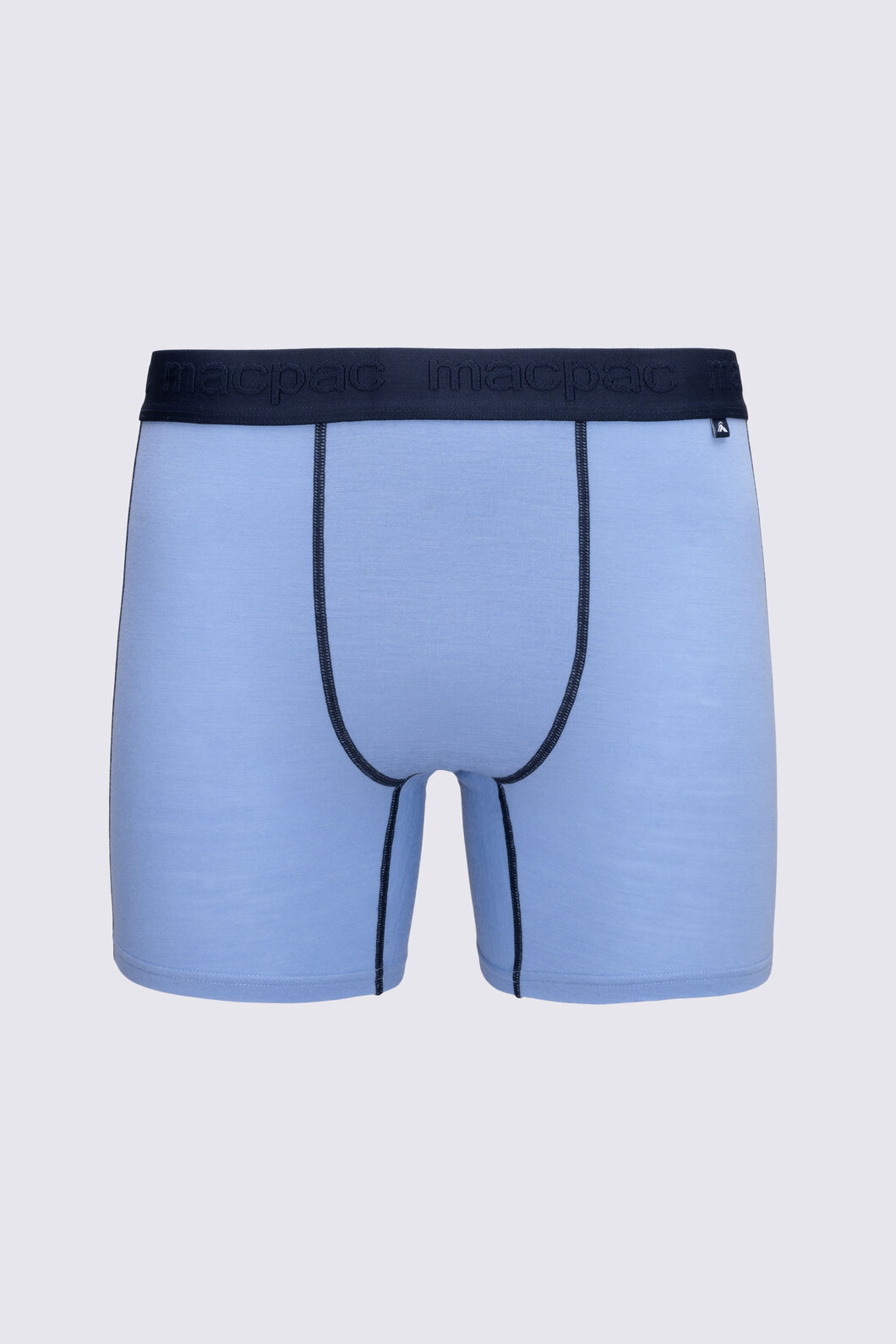Macpac Men's 180 Merino Boxers, Vista Blue, hi-res