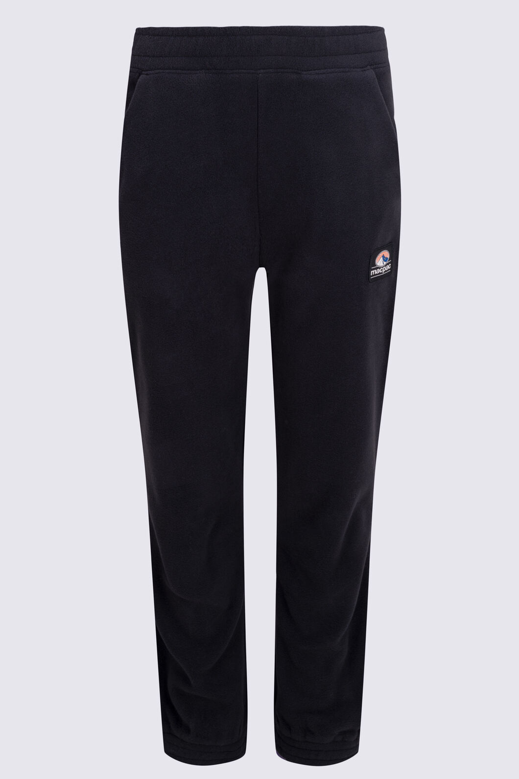 Macpac Kids' Heritage Fleece Pants, Black, hi-res