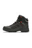 Lippi Men's Bravo Evo Mid Hiking Boots, Black/Red, hi-res