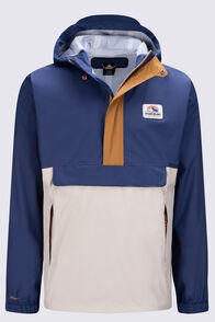 Macpac Men's Heritage Waterproof Anorak, Oceana/Pelican/Bone, hi-res