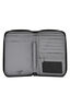 Pacsafe&reg; RFIDsafe&trade; RFID Blocking Compact Travel Organiser, JET BLACK, hi-res
