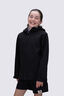 Macpac Kids' Sabre Hooded Softshell Jacket, Black, hi-res