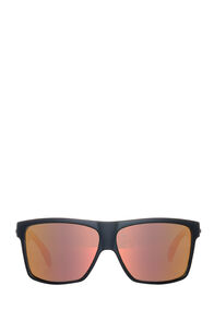 Liive Vision Hoy 4 Polarised Mirror Sunglasses — Floating Frames, Matt Black, hi-res